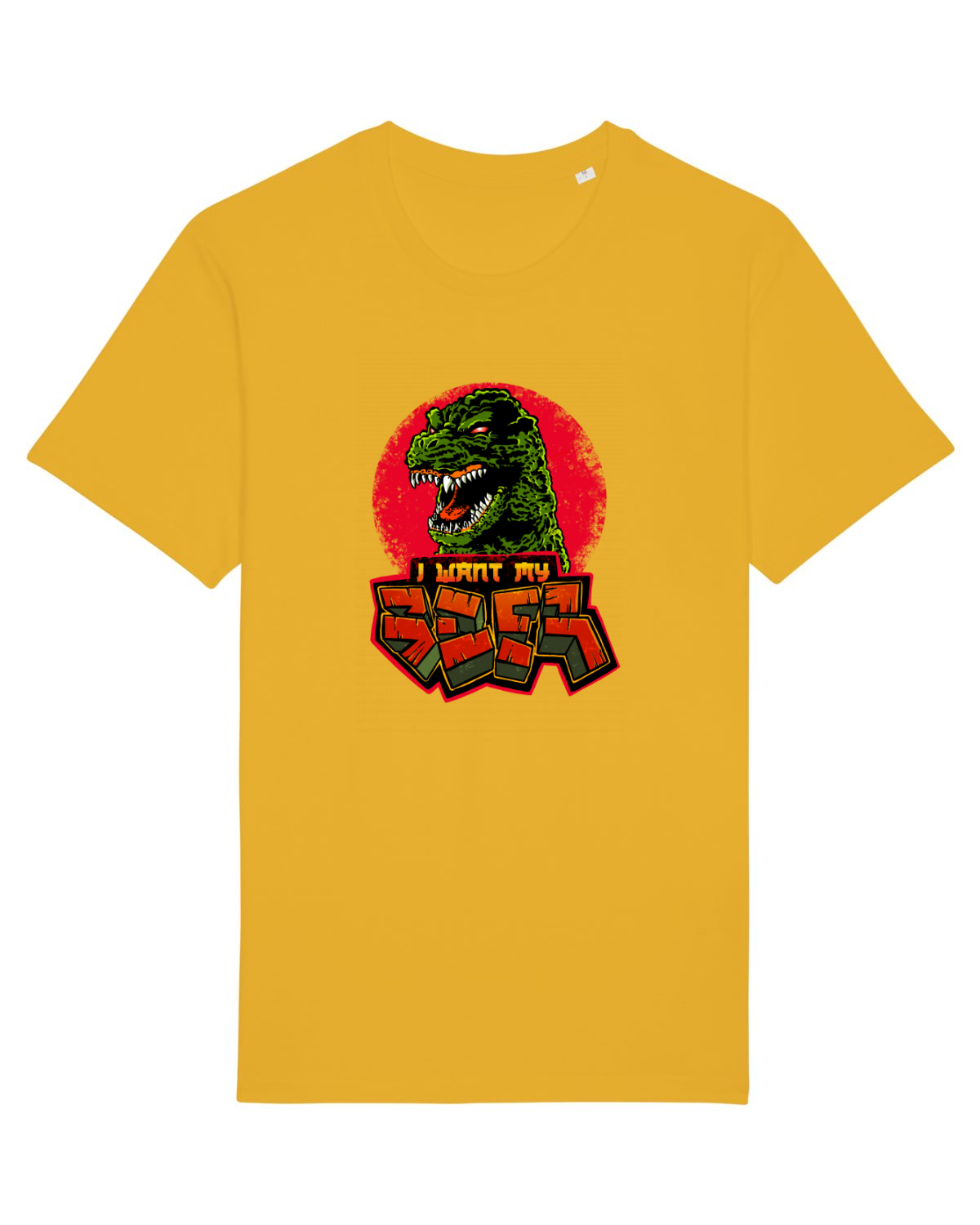 Tricou mânecă scurtă Unisex Rocker Spectra Yellow