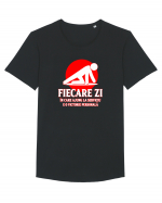 Serviciu, victorie personala Tricou mânecă scurtă guler larg Bărbat Skater