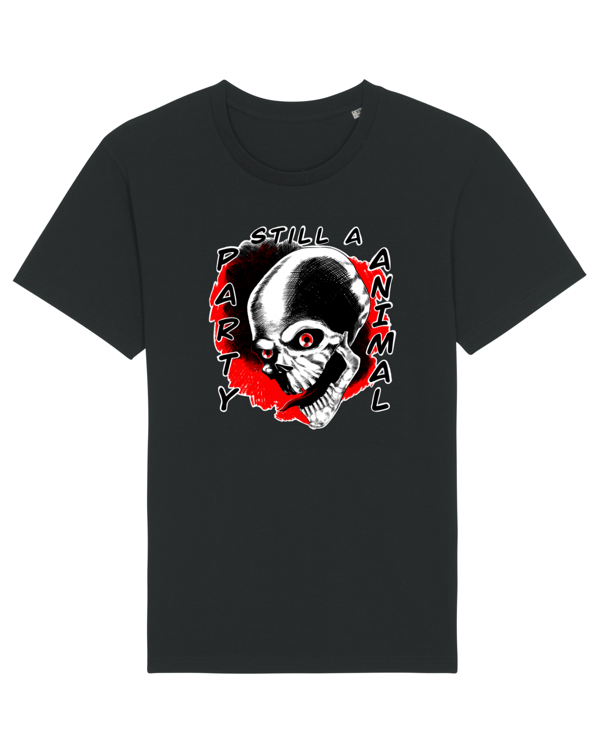 Tricou mânecă scurtă Unisex Rocker Black