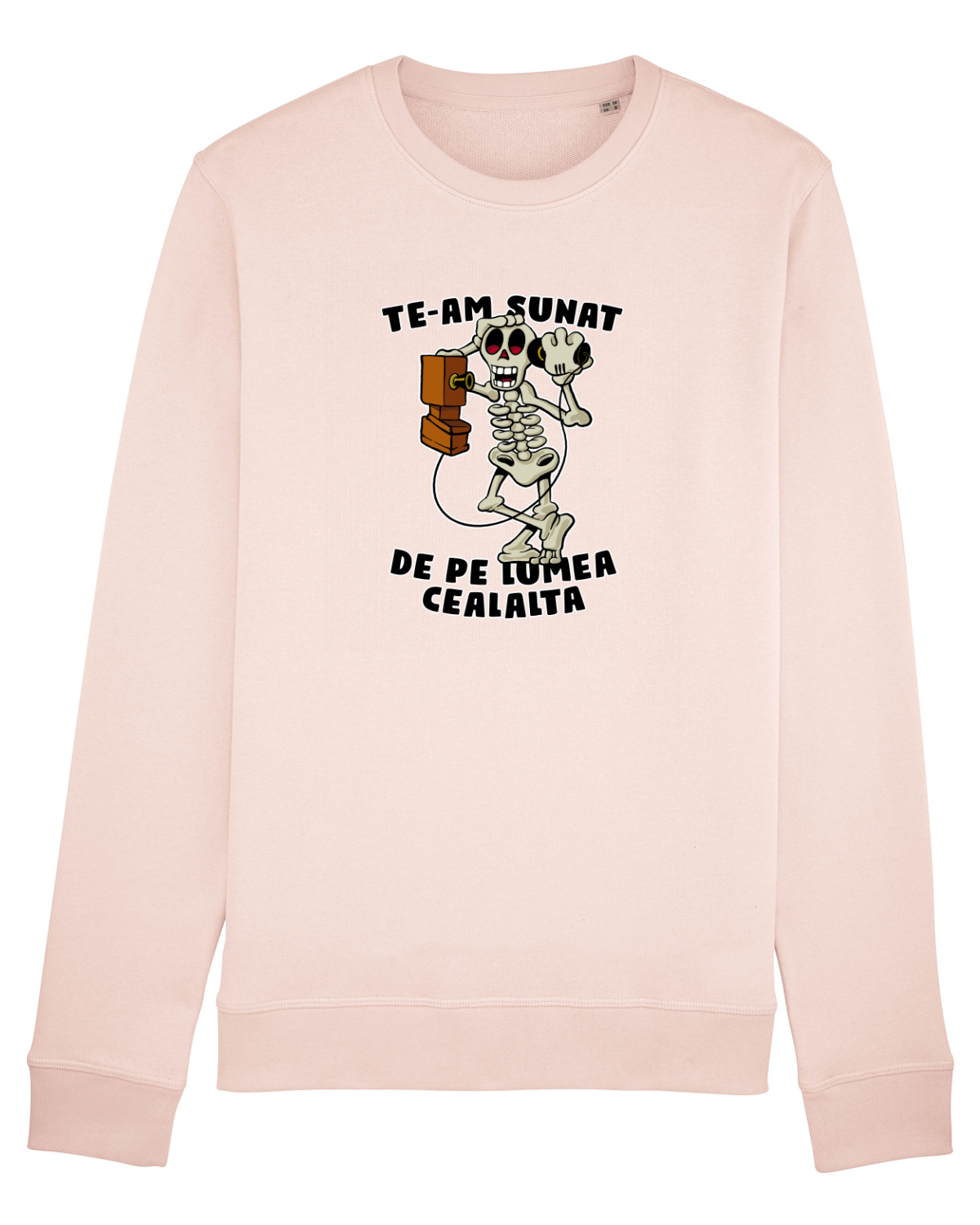 Bluză mânecă lungă Unisex Rise Candy Pink