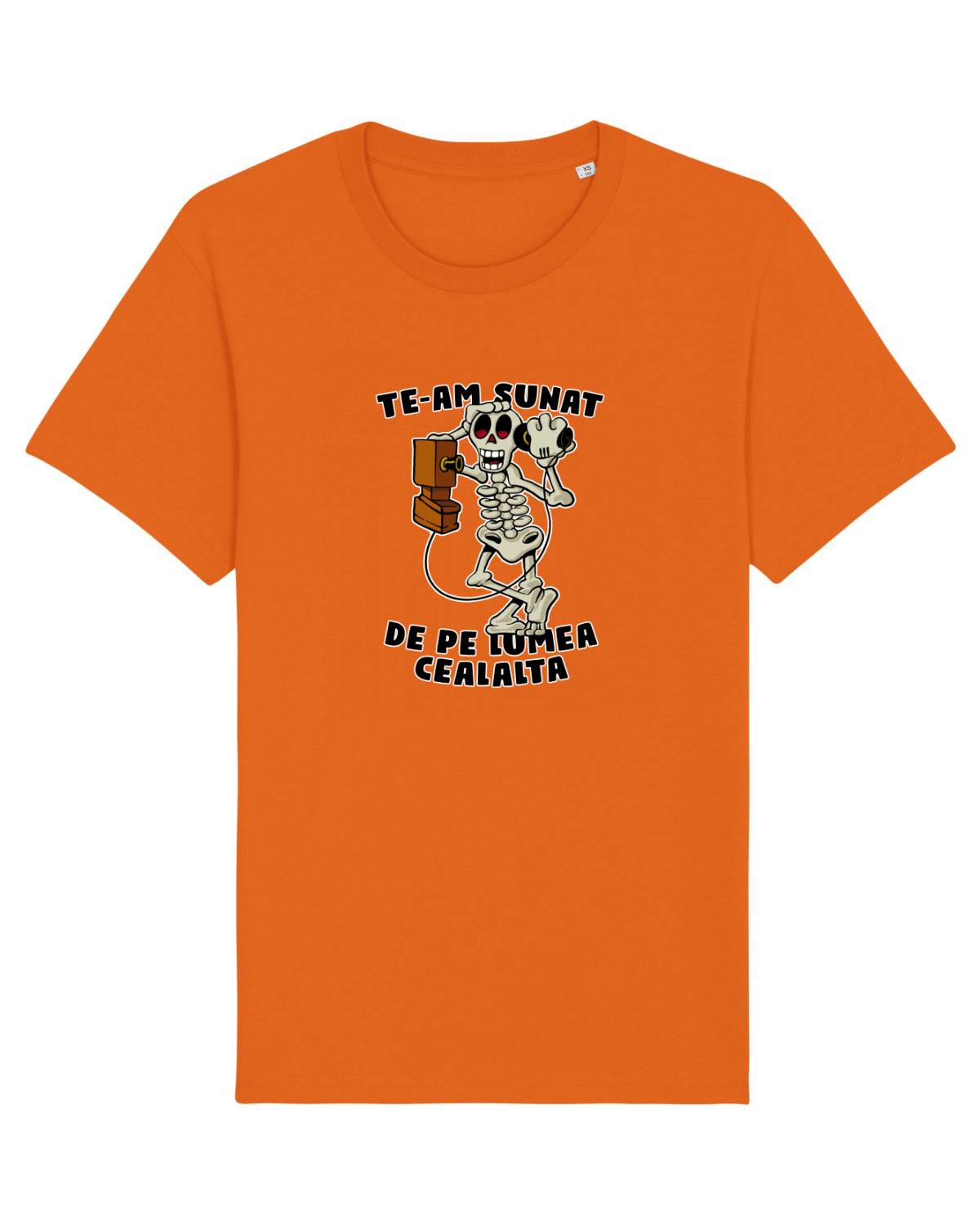 Tricou mânecă scurtă Unisex Rocker Bright Orange
