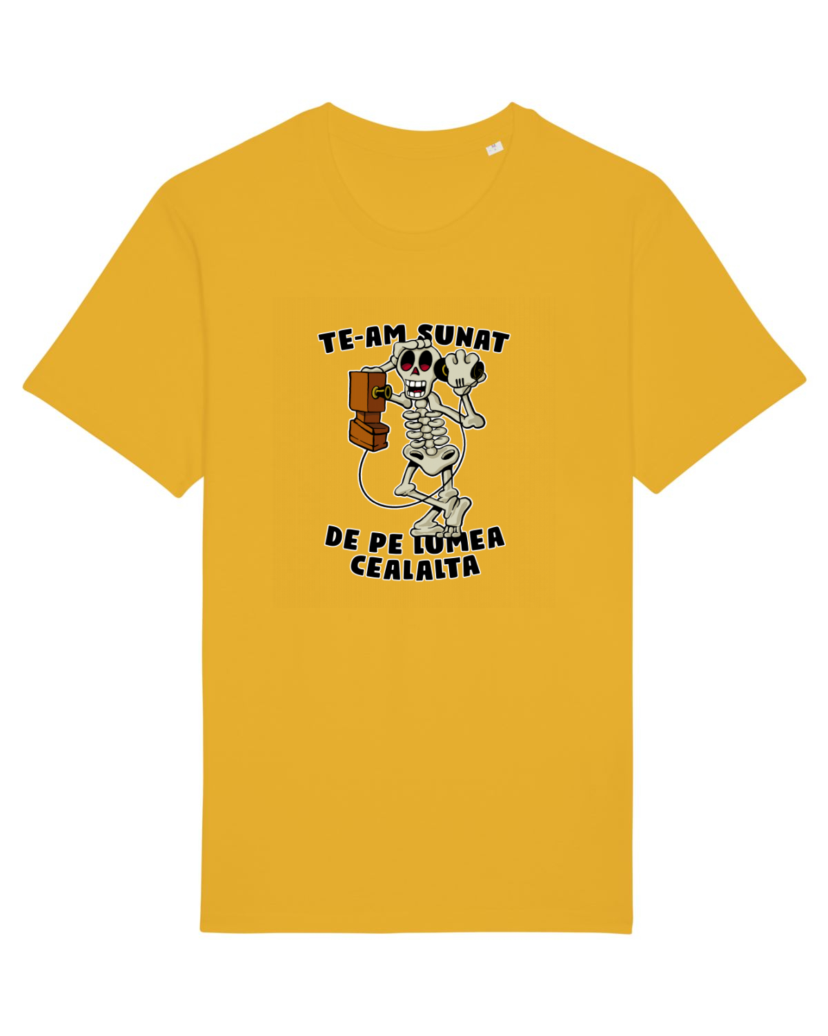 Tricou mânecă scurtă Unisex Rocker Spectra Yellow