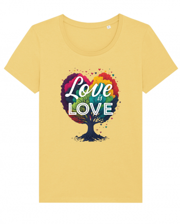 Love is Love LGBTQ pride rainbow tree Jojoba