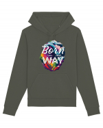 Born this way LGBTQ pride rainbow Hanorac Unisex Drummer