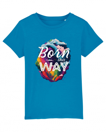 Born this way LGBTQ pride rainbow Azur