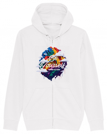 Be yourself . Everyone else is taken.  LGBTQ pride White