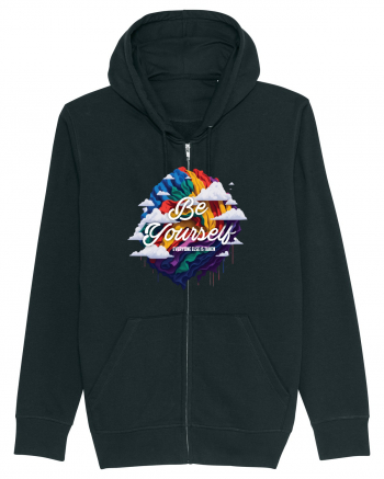 Be yourself . Everyone else is taken.  LGBTQ pride Black