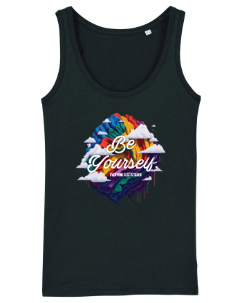 Be yourself . Everyone else is taken.  LGBTQ pride Black