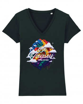 Be yourself . Everyone else is taken.  LGBTQ pride Black