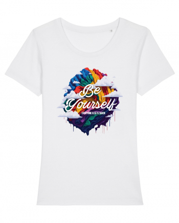 Be yourself . Everyone else is taken.  LGBTQ pride White