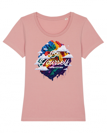 Be yourself . Everyone else is taken.  LGBTQ pride Canyon Pink