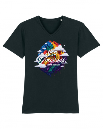 Be yourself . Everyone else is taken.  LGBTQ pride Black