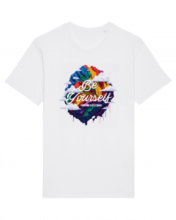 Be yourself . Everyone else is taken.  LGBTQ pride White