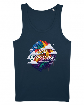 Be yourself . Everyone else is taken.  LGBTQ pride Navy