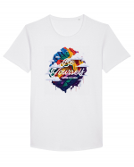 Be yourself . Everyone else is taken.  LGBTQ pride Tricou mânecă scurtă guler larg Bărbat Skater