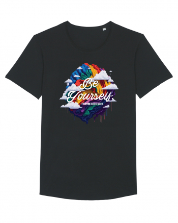 Be yourself . Everyone else is taken.  LGBTQ pride Black