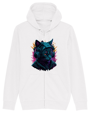 Cat Is A DJ for white White