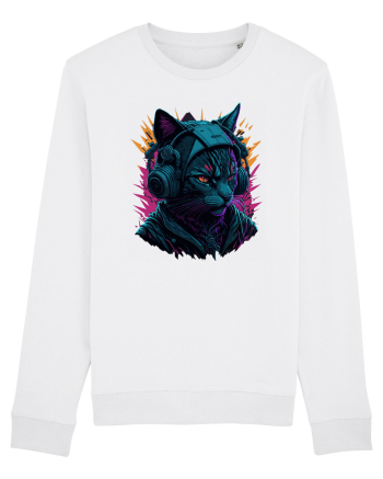 Cat Is A DJ for white White