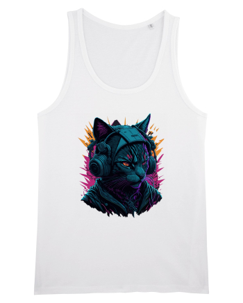 Cat Is A DJ for white White