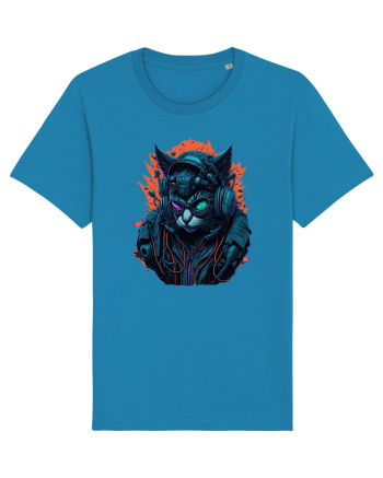 Cyborg Cat With Sunglasses for white Azur