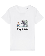 Trag de fiare Tricou mânecă scurtă  Copii Mini Creator