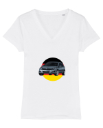 Astra  Tricou mânecă scurtă guler V Damă Evoker