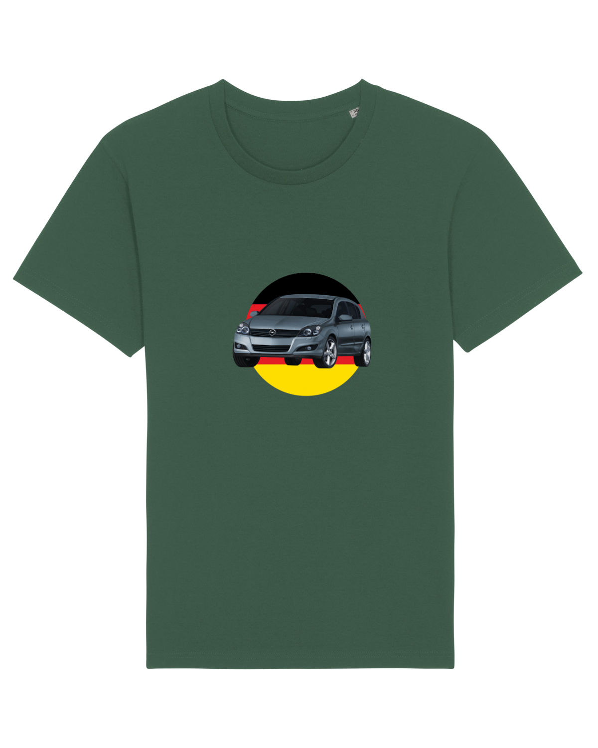 Tricou mânecă scurtă Unisex Rocker Bottle Green