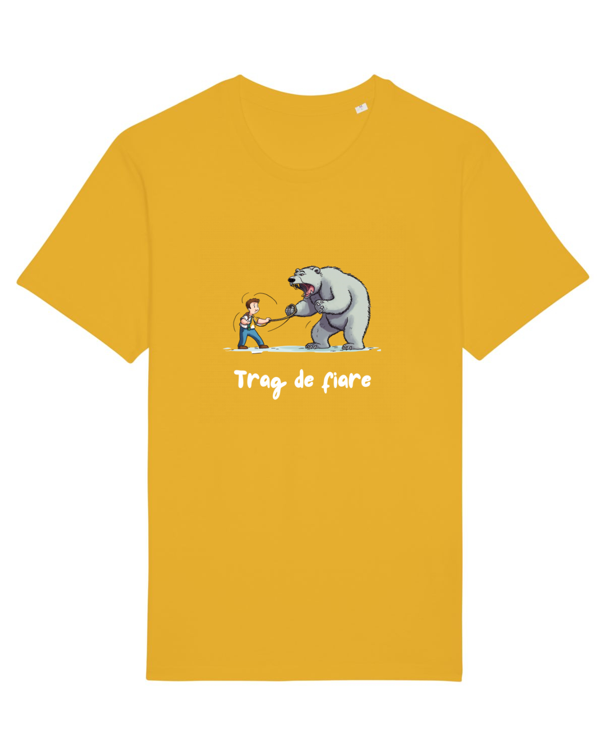 Tricou mânecă scurtă Unisex Rocker Spectra Yellow