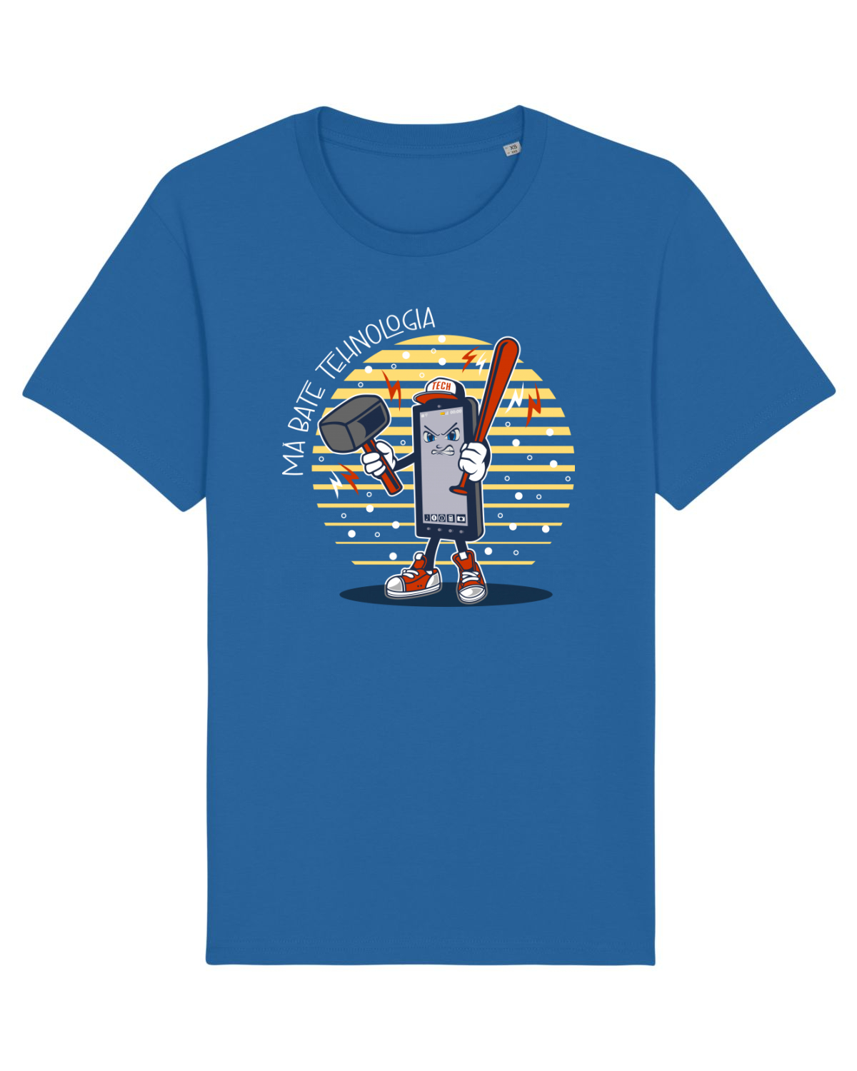 Tricou mânecă scurtă Unisex Rocker Royal Blue