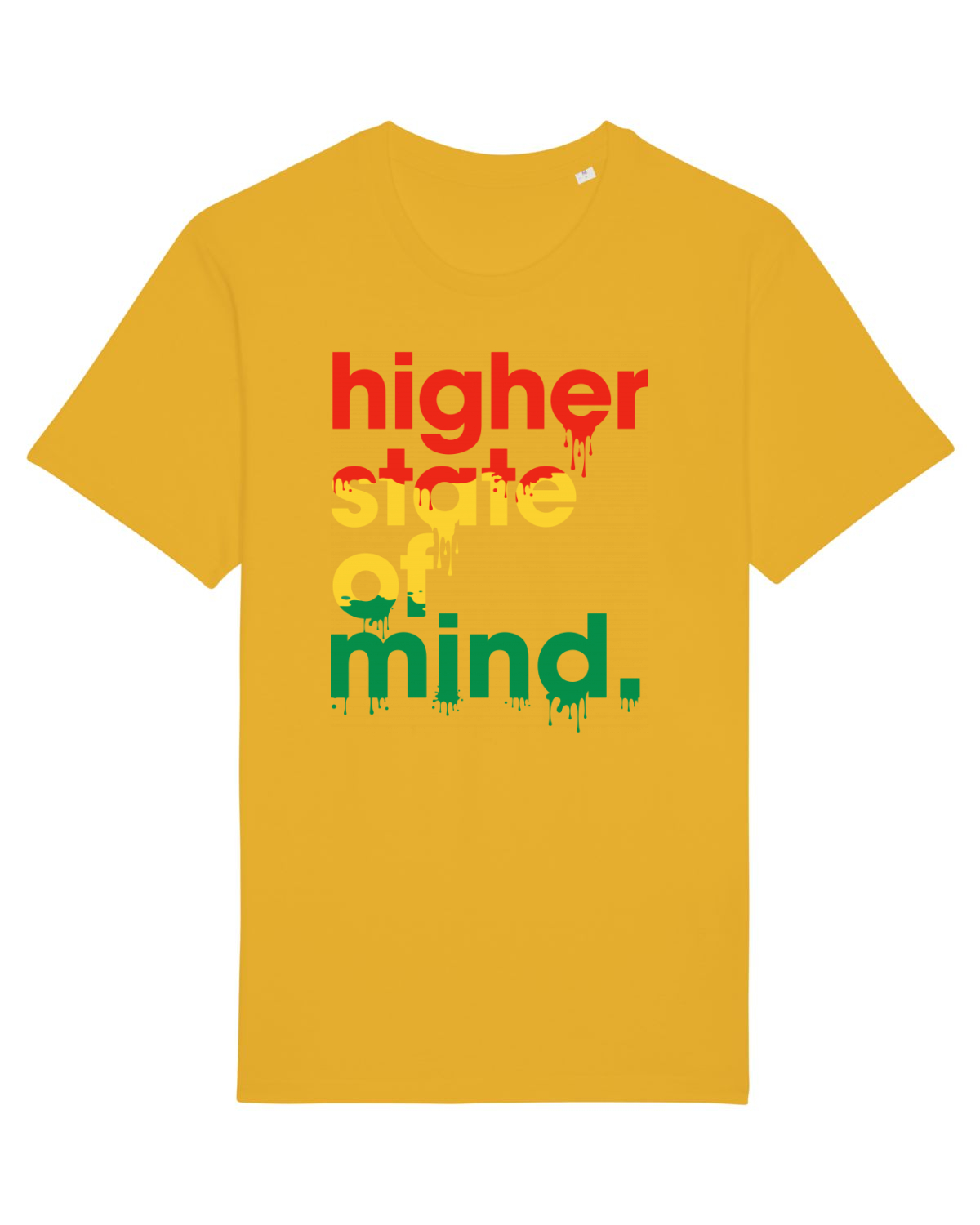 Tricou mânecă scurtă Unisex Rocker Spectra Yellow