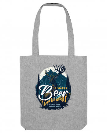 Beer Deer  Heather Grey