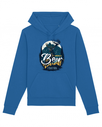 Beer Deer  Royal Blue