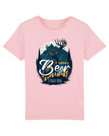 Beer Deer  Cotton Pink