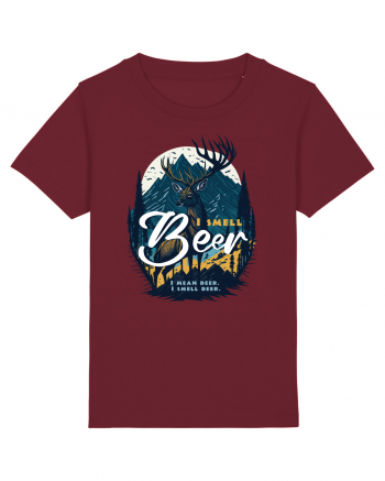 Beer Deer  Burgundy