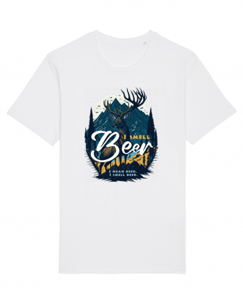 Beer Deer  White