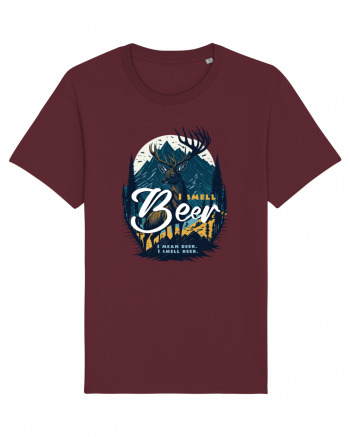 Beer Deer  Burgundy