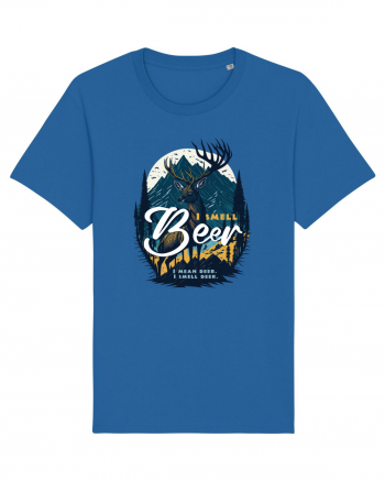 Beer Deer  Royal Blue