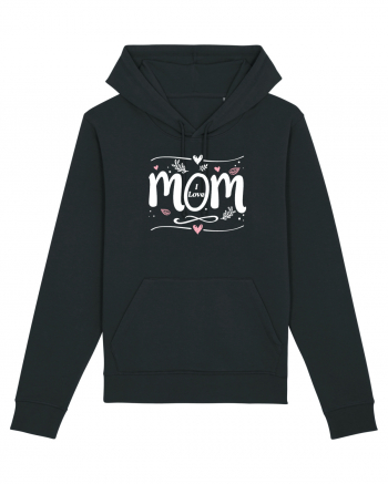 I Love Mom Black