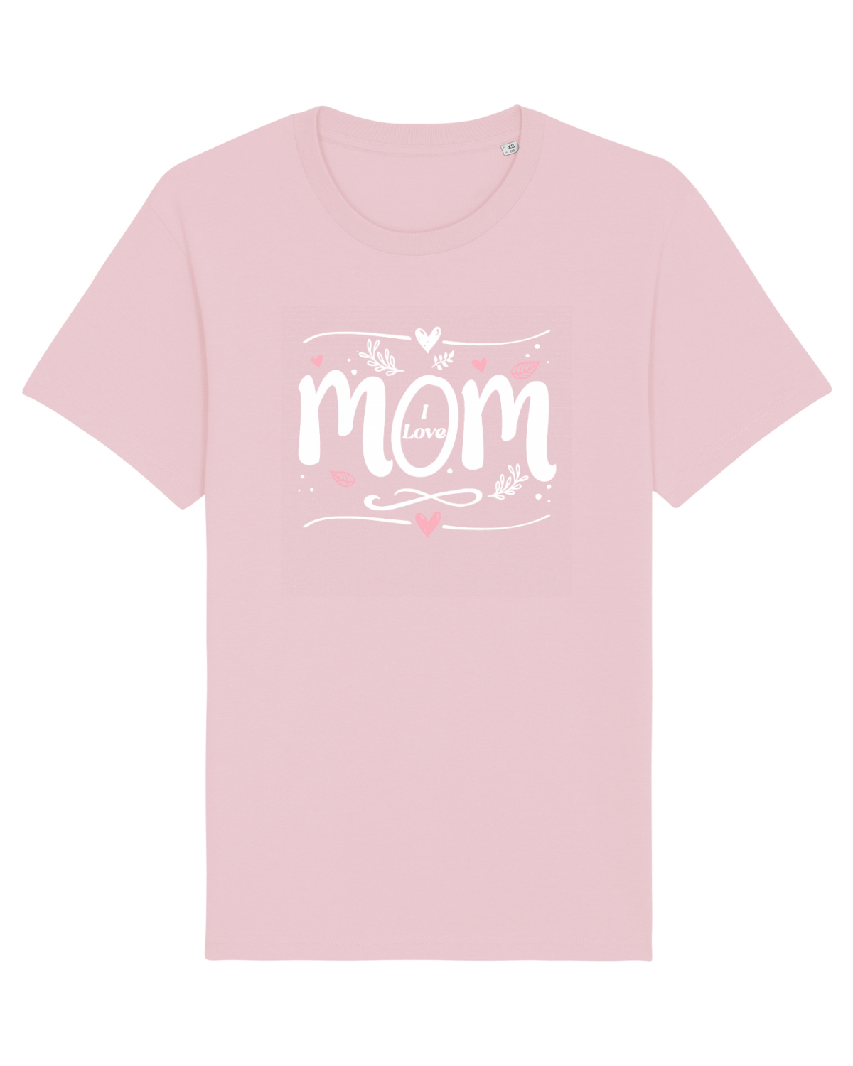 Tricou mânecă scurtă Unisex Rocker Cotton Pink