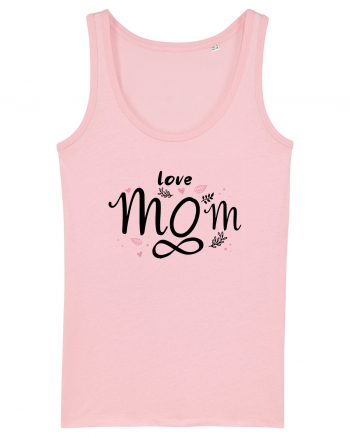 LOVE MOM FOREVER Cotton Pink