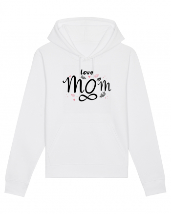 LOVE MOM FOREVER White