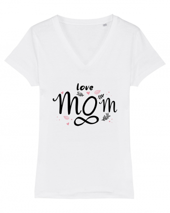 LOVE MOM FOREVER White