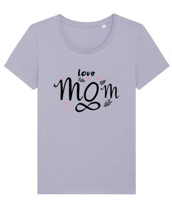 LOVE MOM FOREVER Lavender