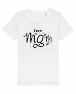LOVE MOM FOREVER Tricou mânecă scurtă  Copii Mini Creator