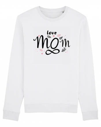 LOVE MOM FOREVER White