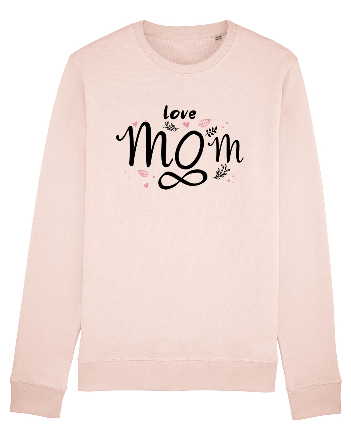 Bluză mânecă lungă Unisex Rise Candy Pink