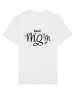 LOVE MOM FOREVER Tricou mânecă scurtă Unisex Rocker