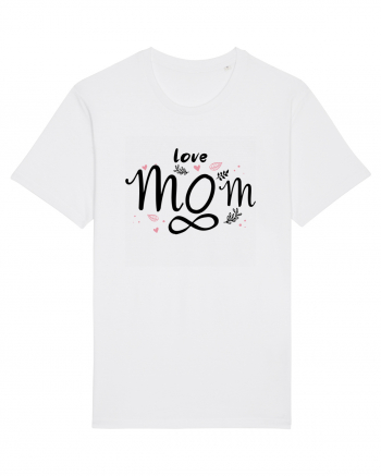 LOVE MOM FOREVER White