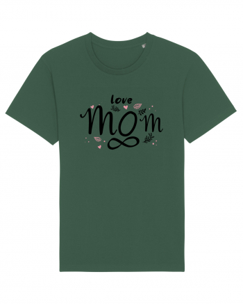 LOVE MOM FOREVER Bottle Green