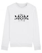 I LOVE MY MOM Bluză mânecă lungă Unisex Rise